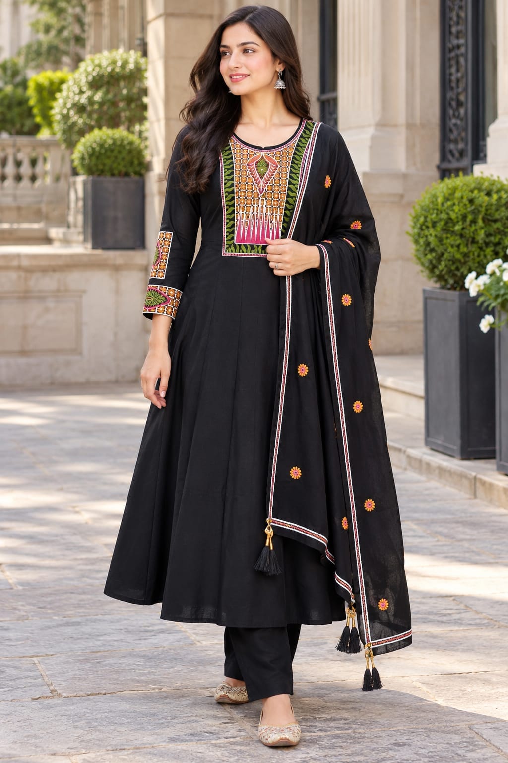 Kurti Jamdhani cotton